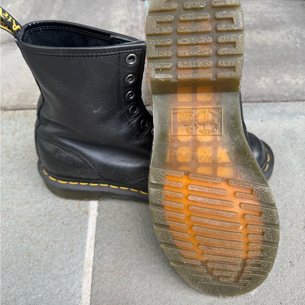 Dr. Martens Black Lace Up Boots